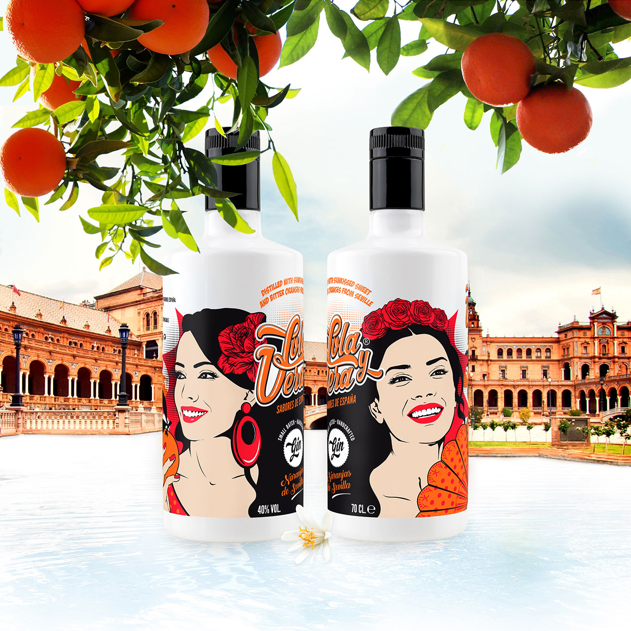 Lola y Vera Naranjas de Sevilla - Craft Gin