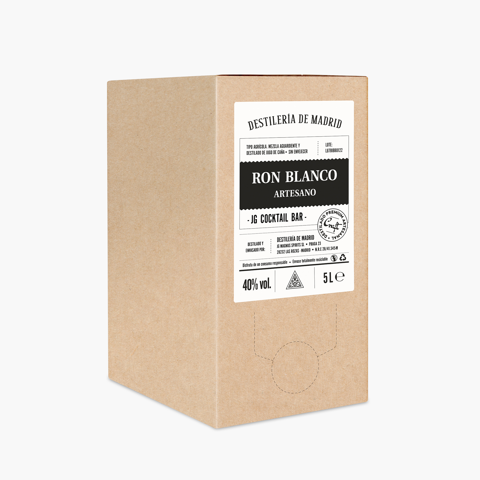 RON BLANCO ARTESANO - BAG IN BOX